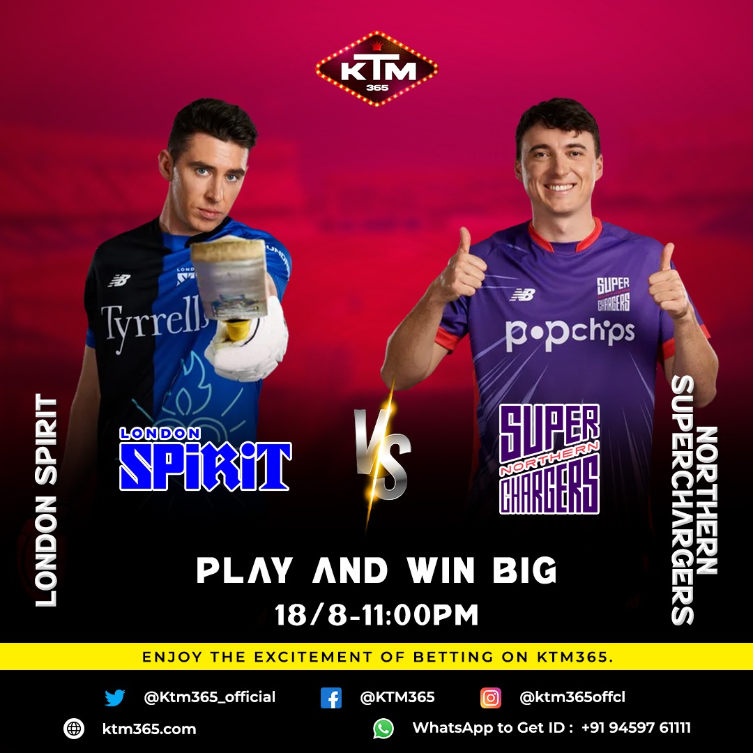 Who wins this intense battle between the London Spirit and Northern Superchargers?

 #cricket #england #thehundred #t20 #Londonspirit #northernsuperchargers #KTM365 #sportsnews #sportsodds 

Disclaimer: No copyright infringement intended.