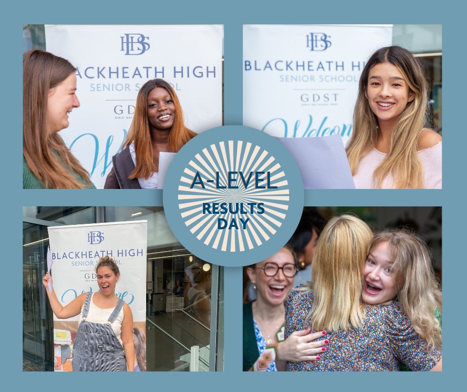 BlackheathHigh's tweet photo. Delighted to celebrate with all our students this morning as they received their remarkable #alevelresults2023. Off to pastures new, with great results, our students are going on to study a fascinating range of subjects 🌟 🙌🏽

#GDST #GDSTFamily #GirlsFirst #ALevelResults https://t.co/JVEZEurBMs