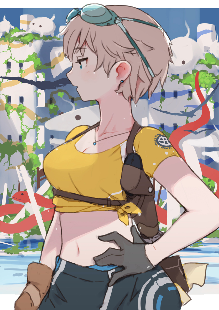 TsukudaniYosuke's tweet photo. 古代都市調査（XX年後）#絵 https://t.co/MRQZnGooet