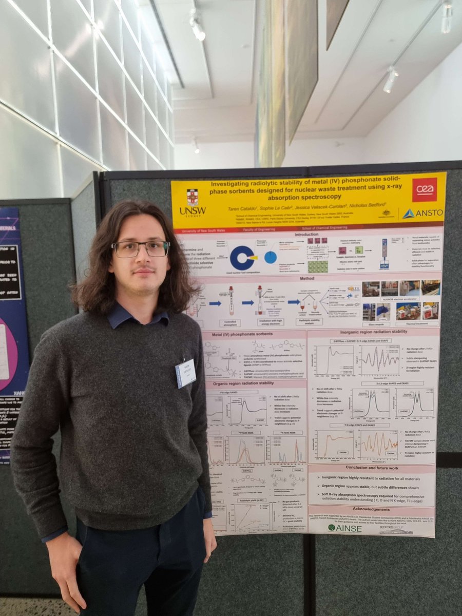 Presented my first poster today at the Q2XAFS meeting!