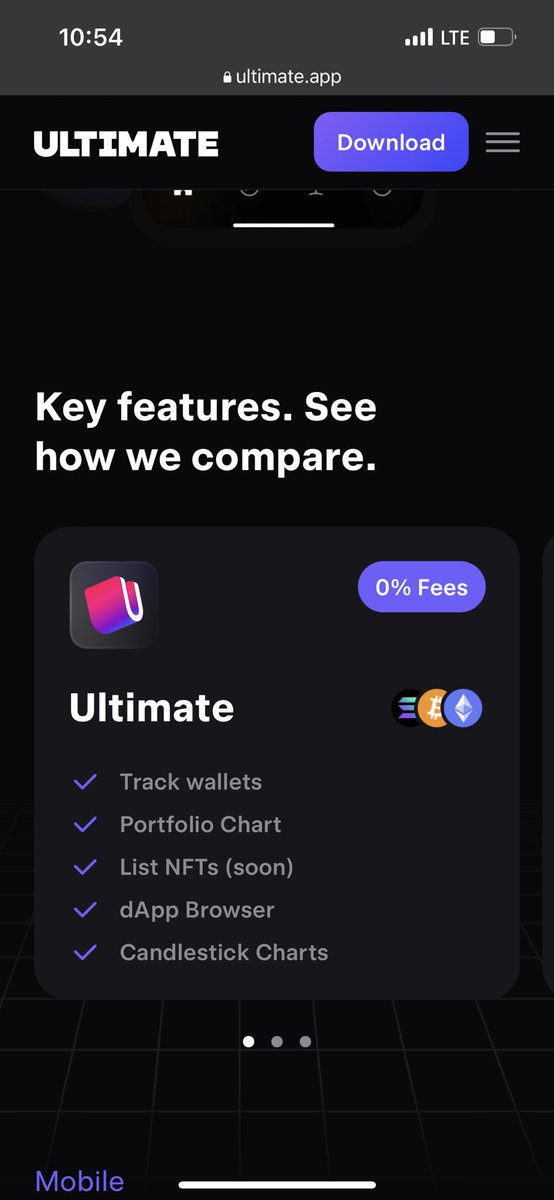 xx_encrypted's tweet photo. 17/🧵Finally, while alternative wallets like Matamask & Phantom charges about 0.85% fees, #ultimateApp offers 0% fee alongside other unique features discussed in this thread.
My favorite features👇
🎯Easy accessibility as mobile app
🎯Multi-chain integration
🎯Easy UI & Browser https://t.co/XGgB11uu4J