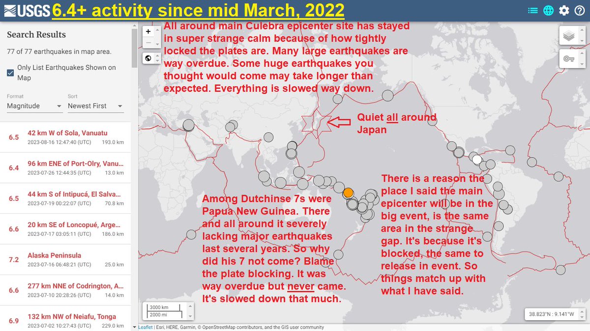 mxdondevivo's tweet photo. If you followed all the earthquake people. You will notice that Dutchinse, Hoogerbeets, and me, got huge earthquakes in the recent posts, if they flop, blame the plate blocking lol. Dutchsinse's 2 M7s never came. Hoogerbeets pinned a Tweet about magnitude 8 this month, plus mine. https://t.co/1H5QX70RCQ