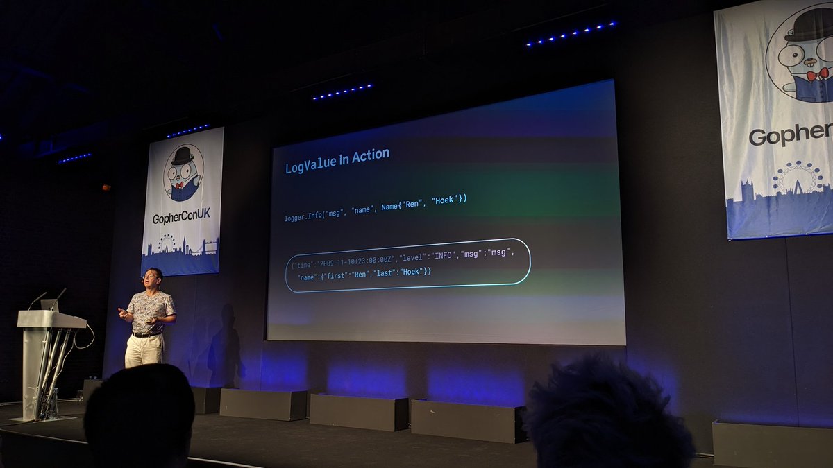 Adamalsotweets's tweet image. structured logging package for standard lib (slog) well thought through
๐ Interop with existing third-party loggers
๐๏ธ Emphasis on performance - dives deep into avoiding heap allocation
๐ 90s throwback example payloads (kudos Jonathan Amsterdam)
#RenAndStimpy #GopherConUK