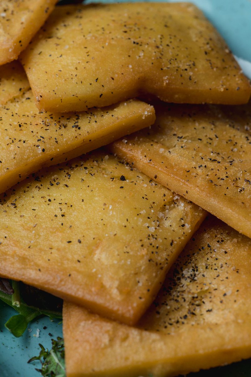 carlisibar's tweet photo. Panelle is a well-loved street food in Sicily. This traditional fritter is made from chickpea flour, and simply served with lemon and bread - a true Sicilian taste sensation
Only available in Carlisi Allerton:
https://t.co/rRVO0KqWyU
#liverpooleats #realitalianfood https://t.co/yfdCitDga1