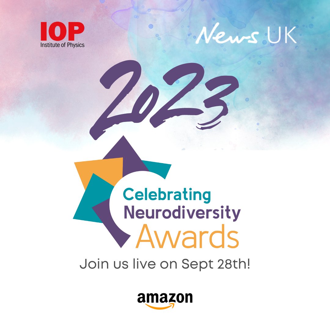 Join us live for our hybrid awards ceremony on September 28th at 5.30pm GMT👇

hopin.com/events/celebra…

Thanks to all our sponsors!

#CNDawards #CelebratingNeurodiversityAwards #DiversityEquityAndInclusion #Neurodiversity #Disability InclusionRevolution