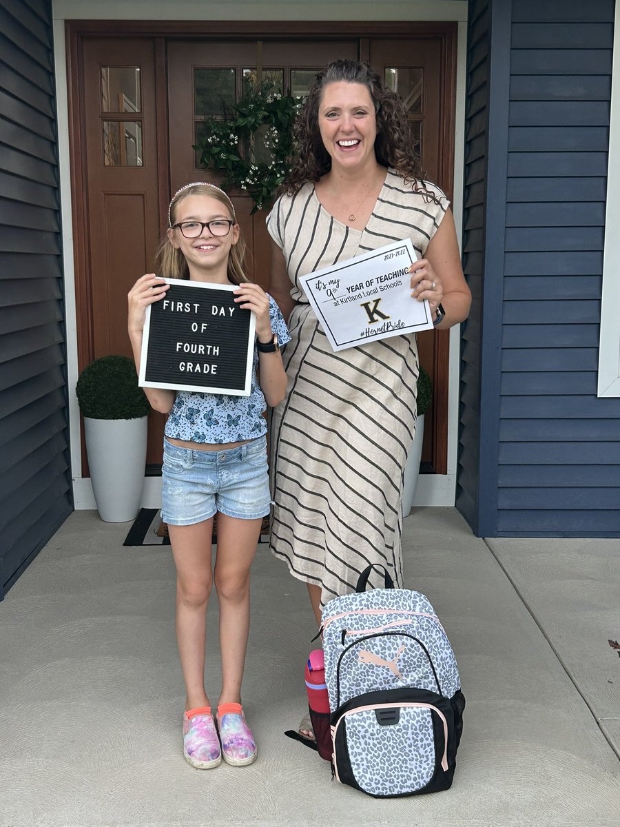 Happy first day of school!! #hornetpride