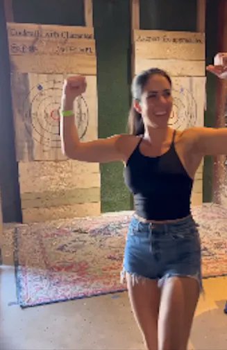 Unleash your inner warrior and witness as this fierce slinger nails the thrill of axe throwing. 🪓 Don't just throw axes, throw away the ordinary at #chopsandhopsfl - Open until 12a! 💥

#axethrowing #axe #axes #axejunkies #watl #hatchet #axethrower #fun #throwingaxes #bullseye