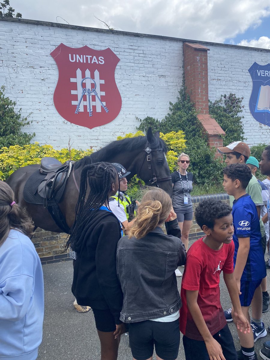London Sports Trust (@ldnsportstrust) on Twitter photo Great visit this morning from <a href="/MetTaskforce/">Met Police Taskforce</a> with Rebel and Ariel. The kids had a great time and learnt lots about what the Met police horses do on a day to day! <a href="/camp_safe/">Safe Camp</a> <a href="/TheHurlinghamAc/">TheHurlinghamAcademy</a> #Safecamp Great visit this morning from <a href="/MetTaskforce/">Met Police Taskforce</a> with Rebel and Ariel. The kids had a great time and learnt lots about what the Met police horses do on a day to day! <a href="/camp_safe/">Safe Camp</a> <a href="/TheHurlinghamAc/">TheHurlinghamAcademy</a> #Safecamp