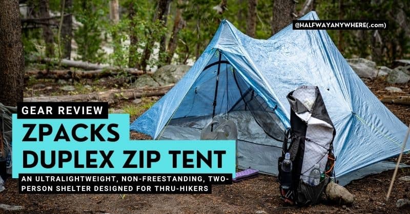 HalfwayAnywhere's tweet photo. Zpacks Duplex Zip Tent Review https://t.co/plvefssiIk