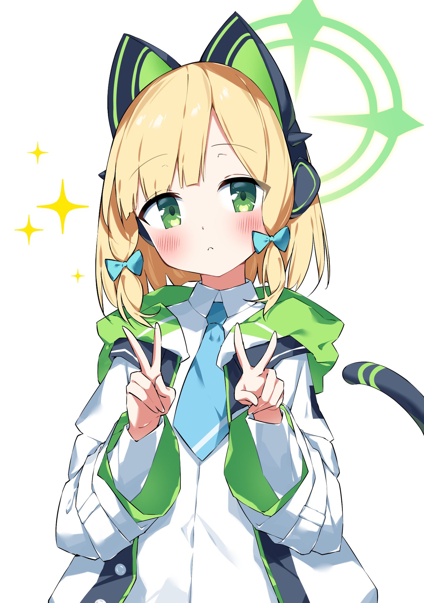 ブルーアーカイブ ミドリ サイン入りアート Blue-