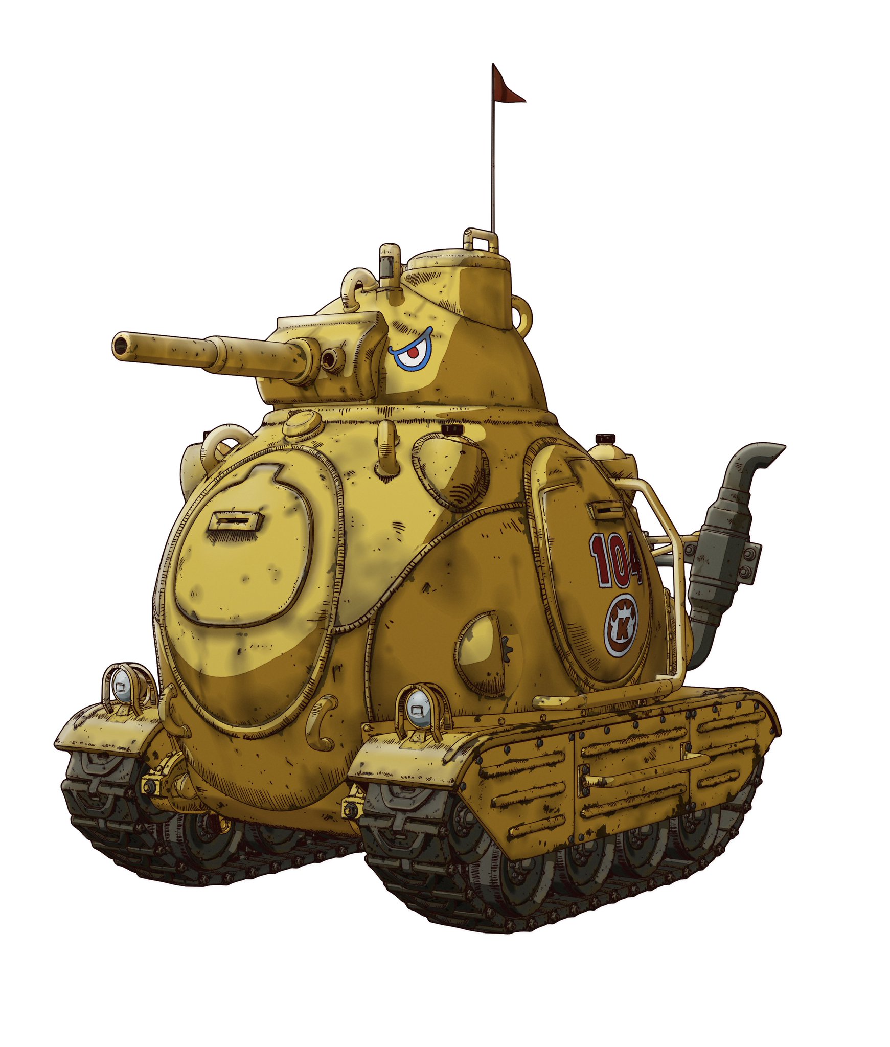 もうこやま ムーンマン ドMサイクロプス戦車 緑 飲み込み
