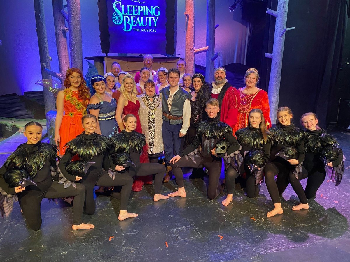 SBTheMusical's tweet photo. The cast of Sleeping Beauty The Musical with Christine from @NODAtweets.
Performance Rights are now available to Amateur theatre groups and societies.

Get in touch at: 
info@sleepingbeautythemusical.com

#Amateur #musical #theatre #amdram #noda #SleepingBeauty https://t.co/lNTTItlU3m