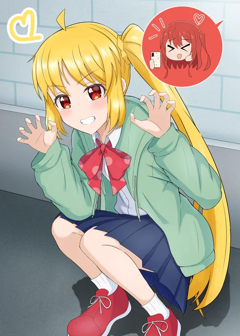 ぼざひこに寄稿予定だった虹夏ちゃん(+喜多ちゃん)#ぼざひこ 