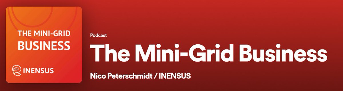 INENSUSgmbh's tweet photo. Exciting news🥳.  
🎙️We're launching our podcast series, “The Mini-Grid Business”! Hosted by our CEO Nico Peterschmidt 

🎧 Ep.1: “The Financing Jungle” Guests: @BeatriceMutoni (@InfracoAfrica ) and @HumphreyWireko (@CrossBoundaryEnergy)

Listen here: 👉https://t.co/QOSLchzgET https://t.co/gnBvIghuxq