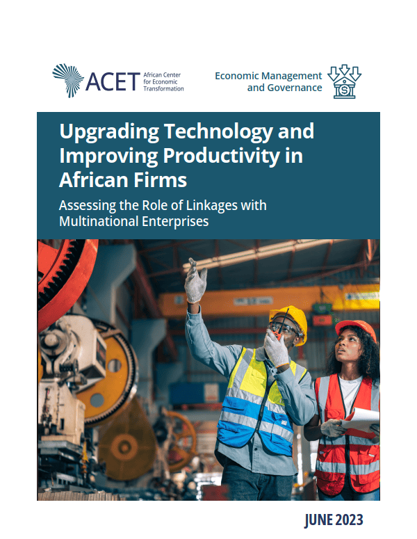 From partnerships to technology licensing, how do interactions with multinational corporations affect local firms' tech advancement and productivity in #Africa? 

ACET Fellow, Habtamu Edjigu delves into the subject in our new report📙: bit.ly/44bvVli
#DEPTH