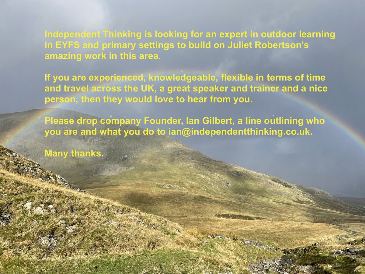 This is a freelance opportunity. For more information about ITL have a look at their website independentthinking.co.uk In particular, have a look at the other people on their books. If you feel you are a natural fit, then it's worth considering. Please RT &amp; let others know. TIA