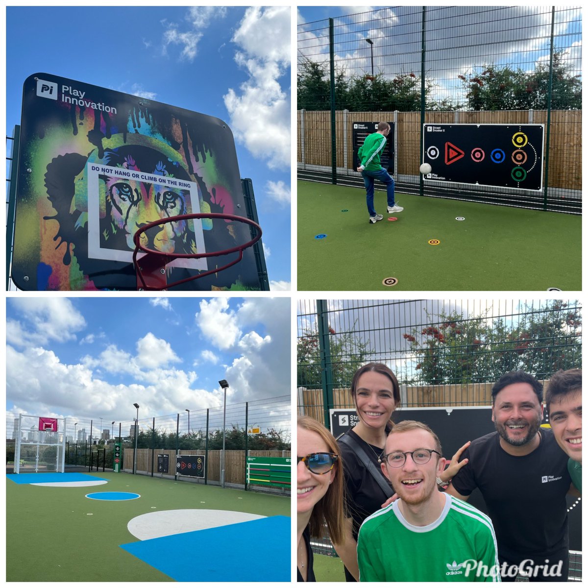 Fab morning with our partner <a href="/Playinnovation/">Play Innovation ™</a> to see their latest installation. 

The community around Silwood Street are lucky to have this on their doorstep…games, a gym, table tennis courts and a safe place to play and be active. <a href="/LondonSport/">London Sport</a> <a href="/Frasergallan/">Fraser Allan</a>