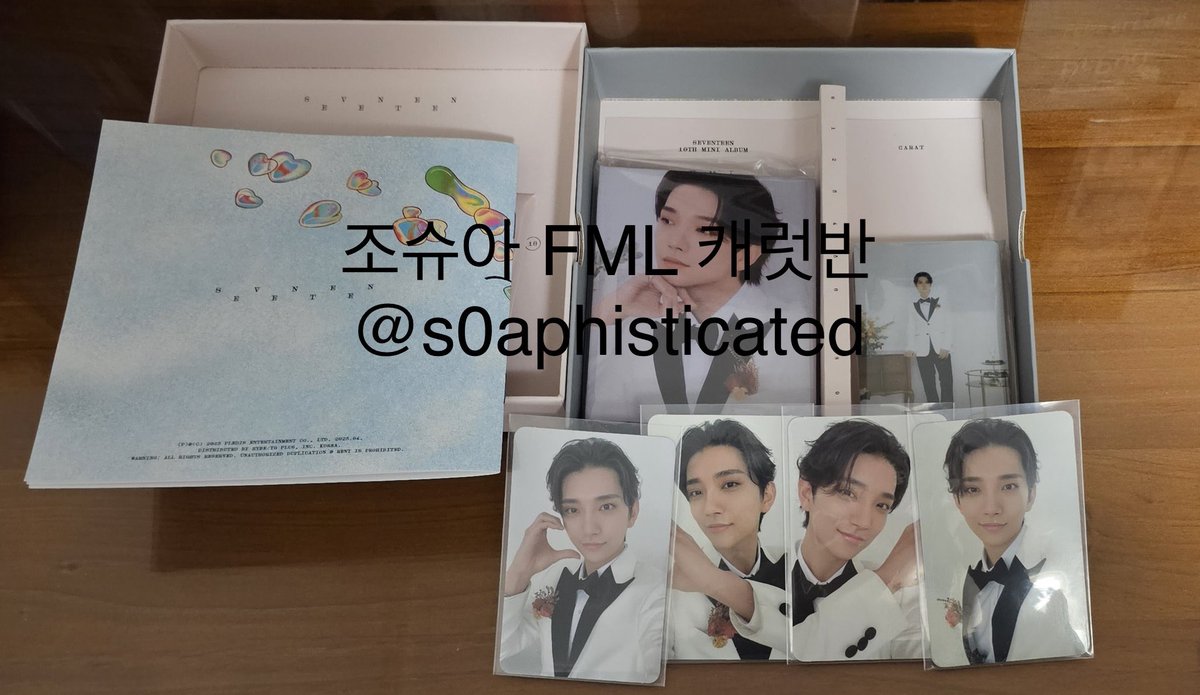 조슈아 FML 캐럿반 2.0

반택 +1800
일택 +3500

#조슈아 #캐럿반 #세븐틴 #정한 #호시 #도겸 #우지 #민규 #디에잇 #준 #승관 #조슈아캐럿반