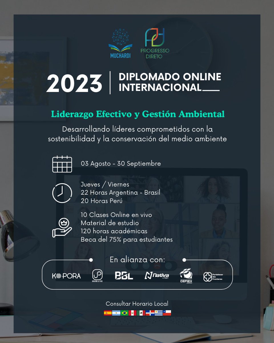 Luis Cabrera Barron (@luchocabrerab) on Twitter photo HOY ESTARÉ COMO PROFESOR ADJUNTO
Desarrollando las ideas para un verdadero “Liderazgo Político para la Gestion Ambiental” desde las 8 pm hora de Perú.
Acompañamos a través de Facebook live por la página
<a href="/muchardiong/">Muchardi ONG</a> HOY ESTARÉ COMO PROFESOR ADJUNTO
Desarrollando las ideas para un verdadero “Liderazgo Político para la Gestion Ambiental” desde las 8 pm hora de Perú.
Acompañamos a través de Facebook live por la página
<a href="/muchardiong/">Muchardi ONG</a>