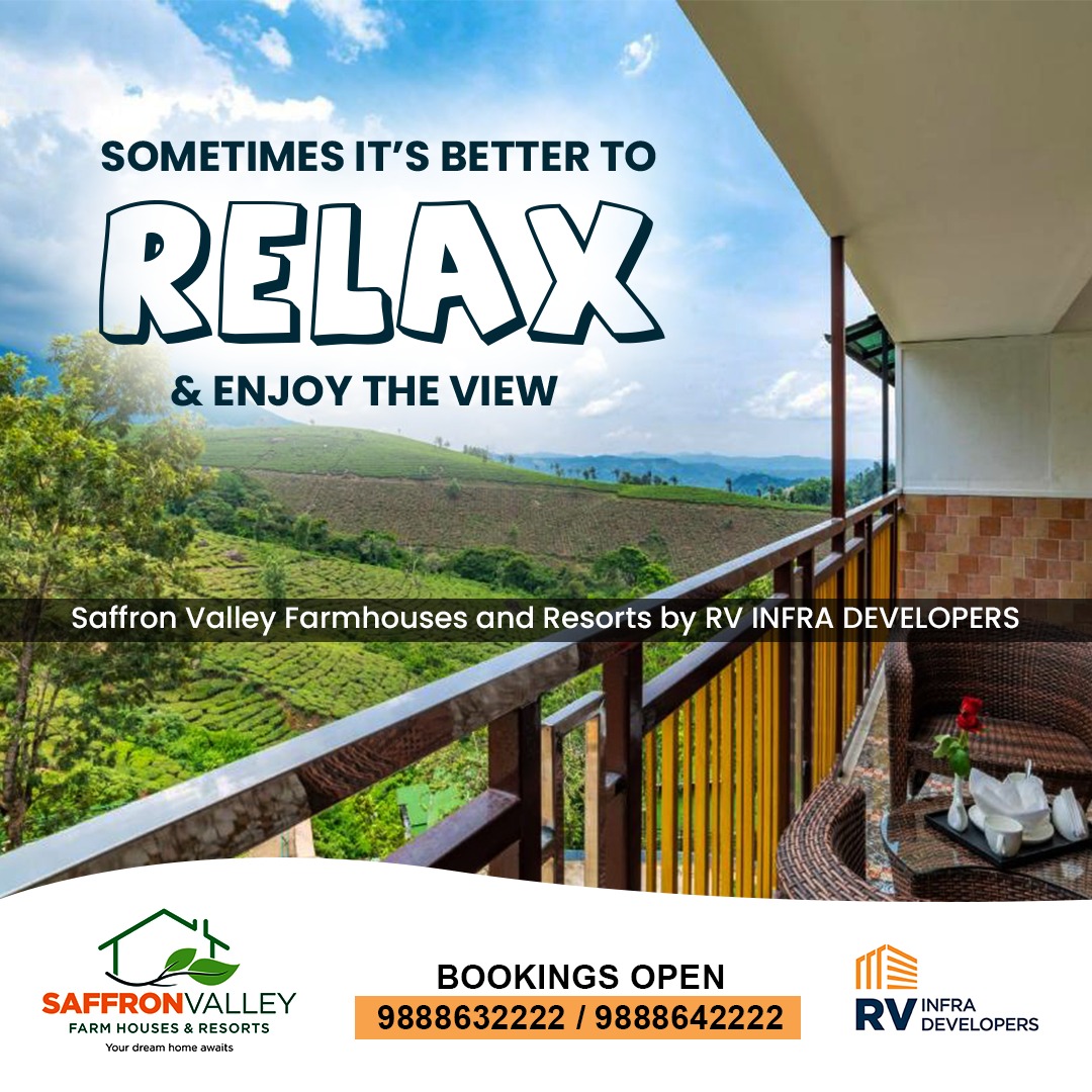 Share your unforgettable moments with us. It's time to let go, unwind, and rediscover the joy of simply being. Come join us at Saffron Valley and make memories that last a lifetime.
Contact us for more details 9888632222 or 9888642222.
#NatureLuxury #RelaxationRetreat #ResortLife