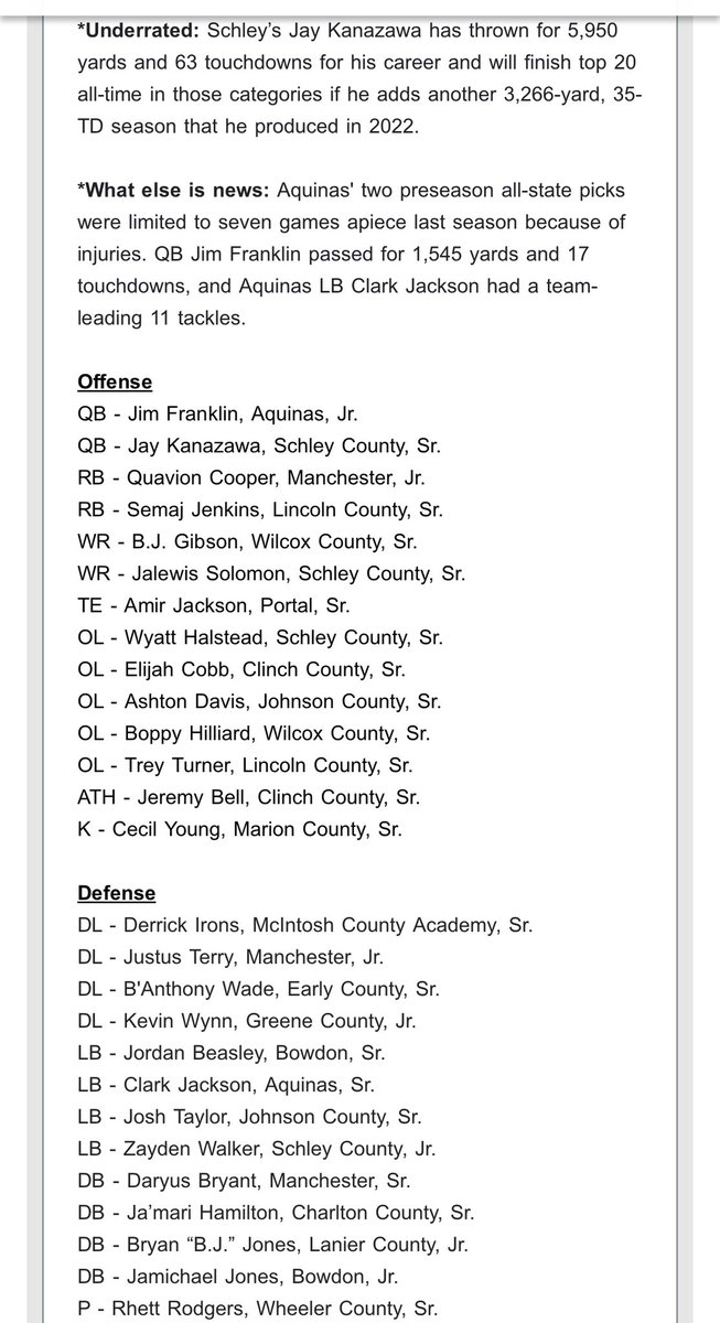 Congratulations to @DaryusBryant @QuavionCooper2  & @JustusTerry80 for being named GF daily preseason all state! @RecruitGeorgia @MHSBlueDevils21