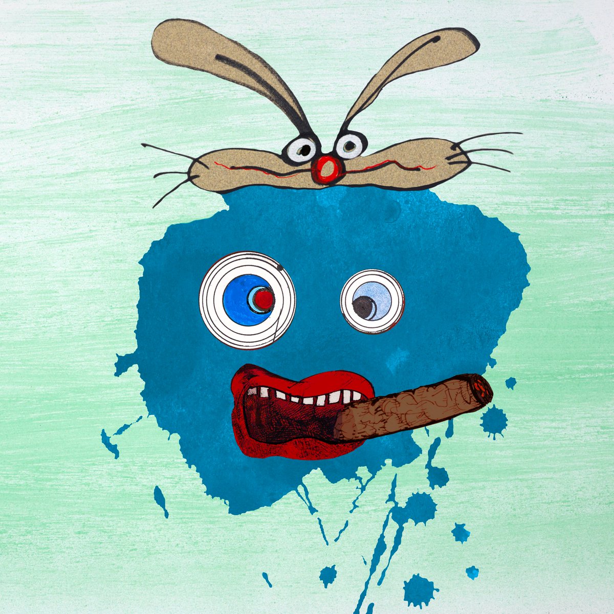 SPLATmans #NFTGiveaway time! 

We are giving away 2 #NFTs randomly! The "Lil' Tiger" head trait will go to a random minter of a SPLATmans. The "Squishy Bunny" trait will go to a random winner that.. 

1. Likes
2. Retweets
3. Tags 3 pals

Winner announced in 28 hrs! Good Luck!☘️