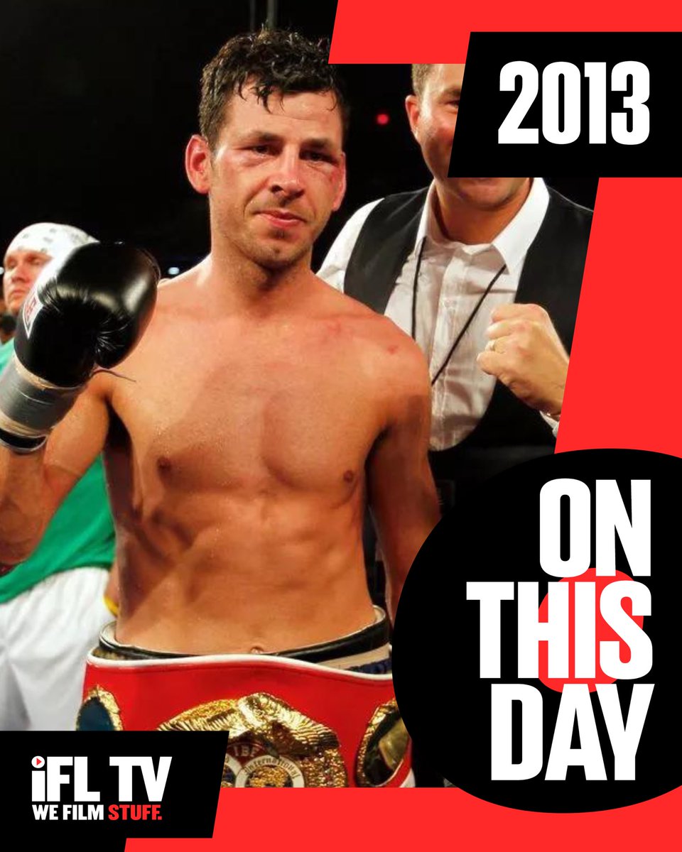 IFLTV's tweet photo. π ON THIS DAY in 2013...
@DarrenBarker82 became champion of the world π
Incredible night ππΌ
#GealeBarker | #BoxingFans https://t.co/F2X9oTHKUH