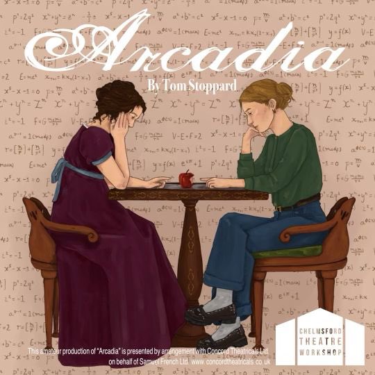 How good does this look? 
The artwork was created by a member of the cast! AMAZING!