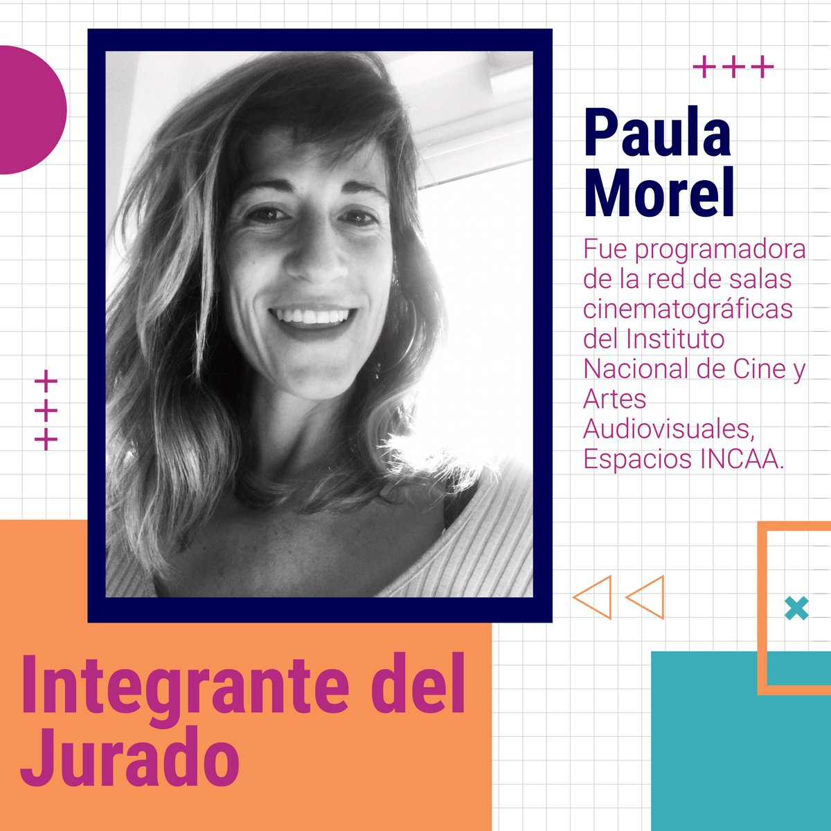 programatda_unq's tweet photo. 📣 Tenemos el agrado de compartirles al jurado que está comenzando el proceso de evaluación de las postulaciones al #PremioNuevasMiradas en la Televisión – Mejor Producción TV Universitaria Latinoamericana!
🎬Paula Morel es parte de este jurado! https://t.co/7VT5EmSr65