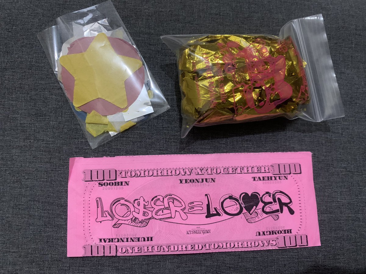 GIVEAWAY dahil naglive si bias🥹🥹

1 pack of confetti with one LL Pink Bill and golden streamer from Act Sweet Mirage Bulacan

👉 rt, like and mbf
👉 I will shoulder the sf
👉 will pick thru TWT random picker

#TXTinBulacan #ACT_SWEET_MIRAGE_BULACAN #TOMOROW_X_TOGETHER #SOOBIN