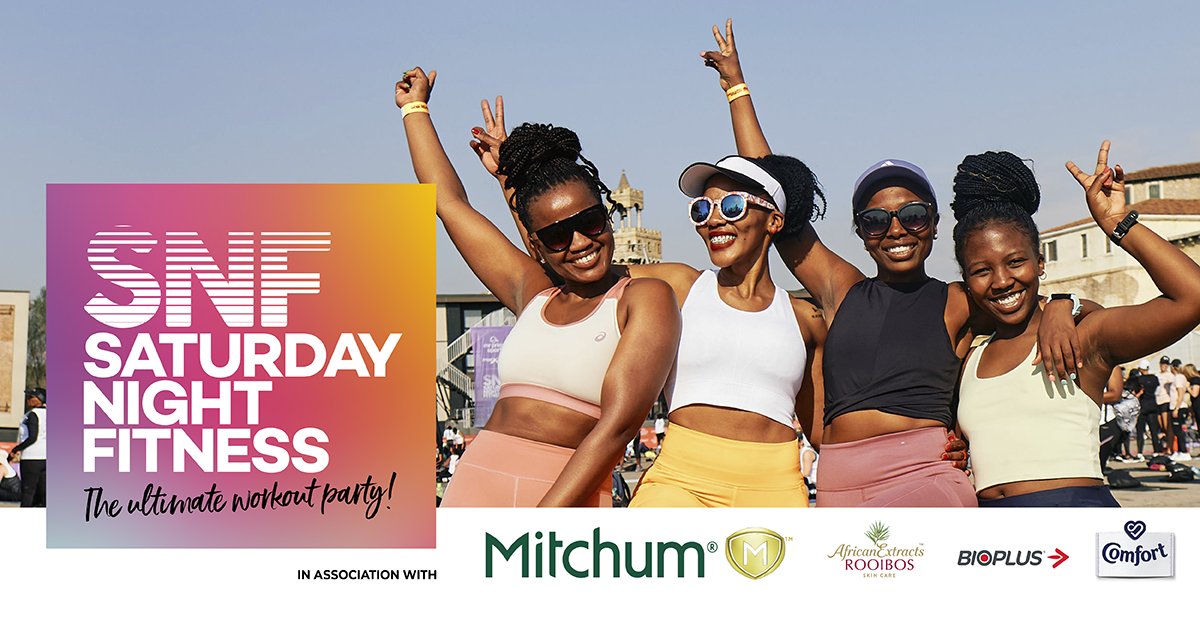 TrueLoveMag's tweet photo. Kick off your summer with a night to remember #SaturdayNightFitness. You could also walk away with R10 000 cash! https://t.co/z2tfBGsuX2

#WIN #R10k #SNF #Mitchum #Bioplus #BeMorePlus #AfricanExtractsRooibos #Comfortfabricsoftener #ExperienceThePowerOfFragrance https://t.co/Z7ipMpS1v3