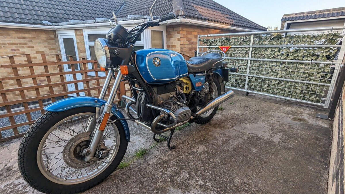BarnFindsUK's tweet photo. Ad - 1978 BMW R60/7
On eBay here -->> https://t.co/nlwFJVN0un

 #Motorcycle #R607 #eBayListing #Collector #ForSale #RideInStyle https://t.co/FLulmRxw2U