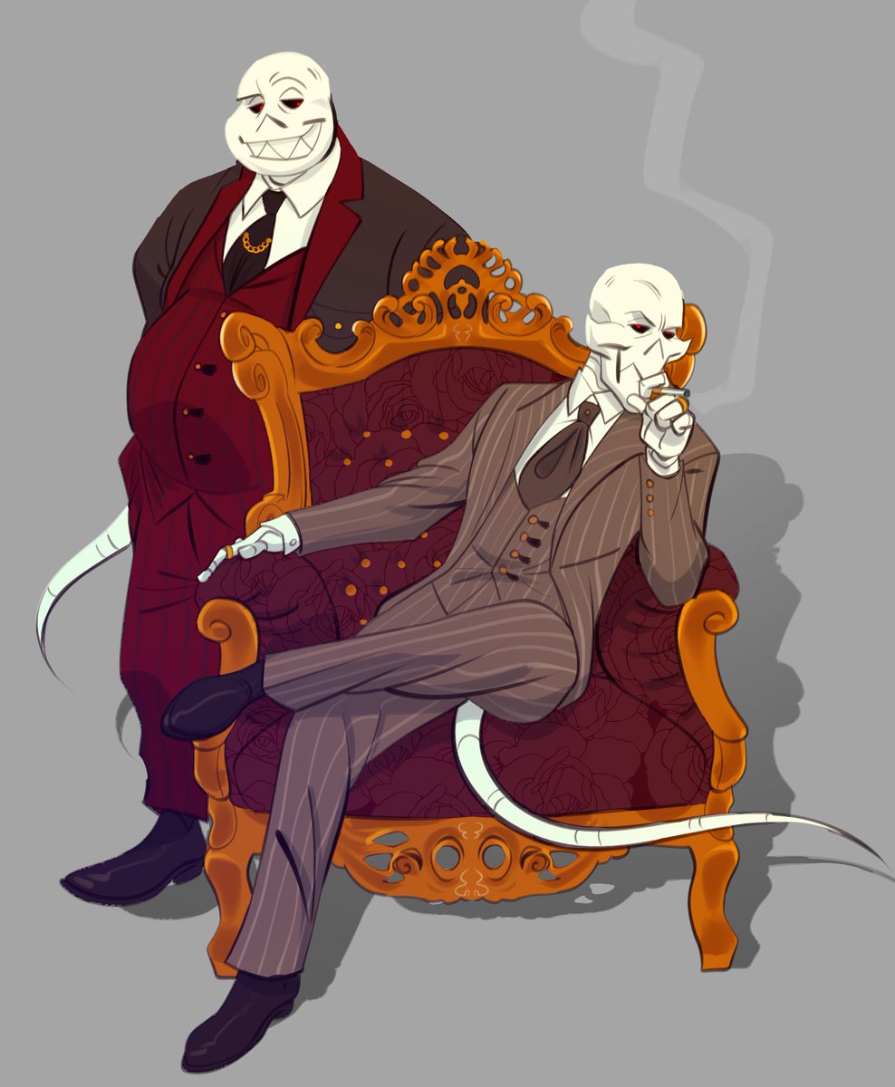 Fancy Clothes p3 #underfell #mafiafell #sans #papyrus