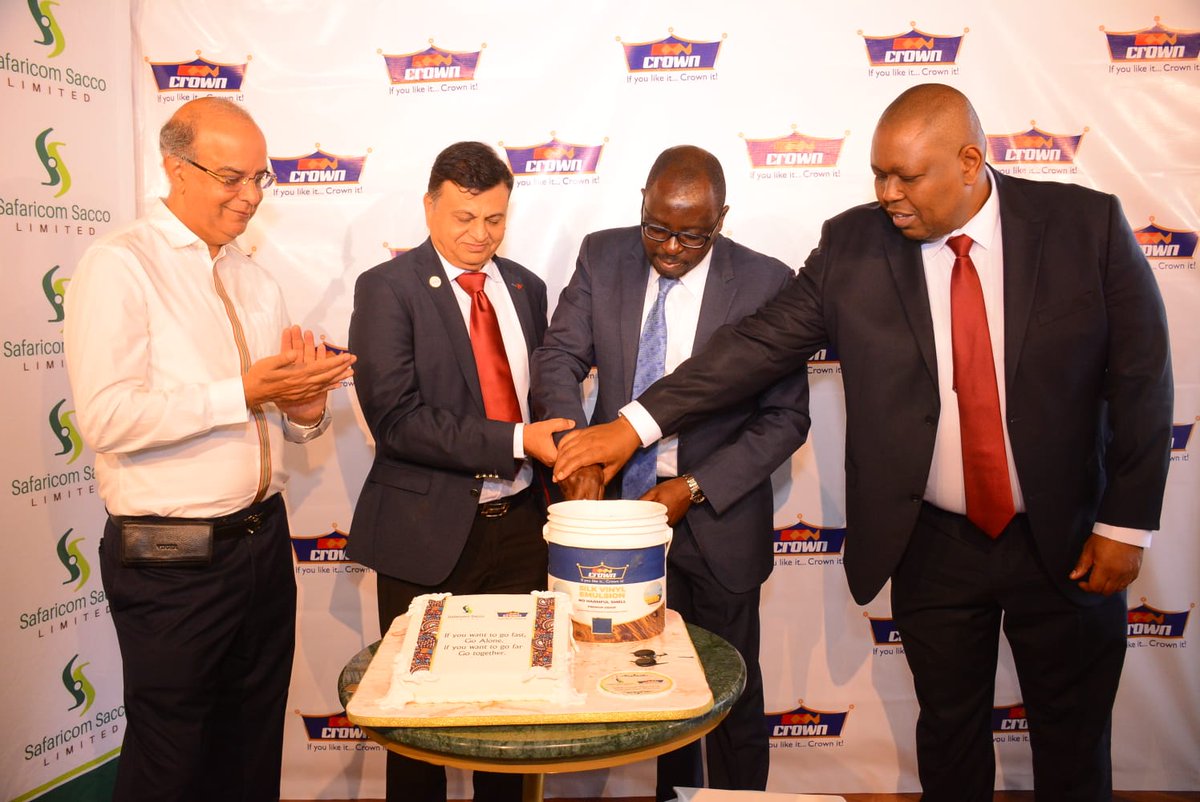 During the official partnership launch with @CrownPaintsPLC 

This partnership will provide our members with a value addition range of discounted- products.

#lifestyle
#ifyoulikeitcrownit
#KingOfPaints
#empoweringyou
#twazidikukuwezesha