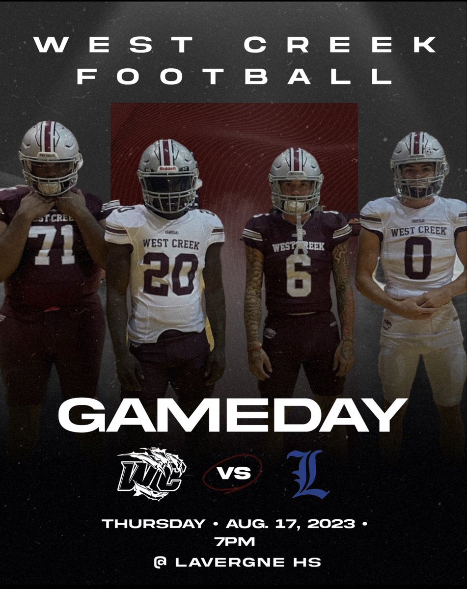 West Creek Football tweet media