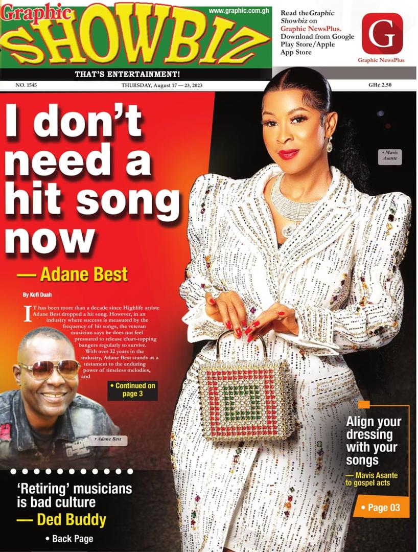I have been featured in Gh <a href="/GraphicShowbiz/">Graphic Showbiz</a> #adanebest
