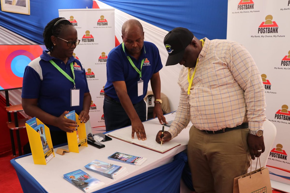 Postbank1's tweet image. Postbank is participating in the Devolution Conference in Eldoret. Visit our stand to know more  the available opportunities to enable you achieve your financial goals. #DevolutionConference2023 #DEVCON2023