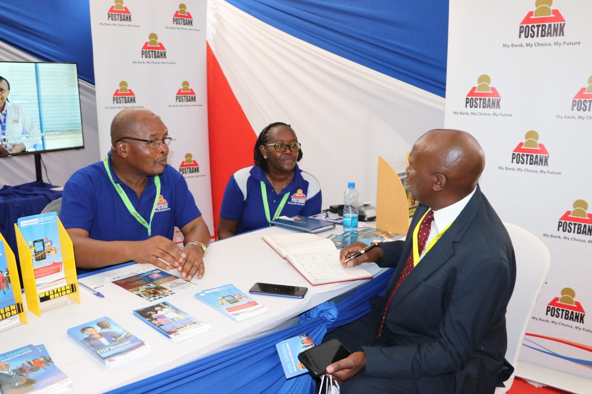 Postbank1's tweet image. Postbank is participating in the Devolution Conference in Eldoret. Visit our stand to know more  the available opportunities to enable you achieve your financial goals. #DevolutionConference2023 #DEVCON2023