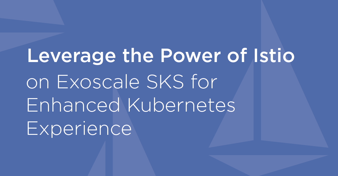 Want to enhance your #Kubernetes experience? In our latest blog post we give you a step-by-step guide to set up Istio on Exoscale #SKS and enable container communications across multiple Kubernetes clusters. Read more: exoscale.com/syslog/istio/