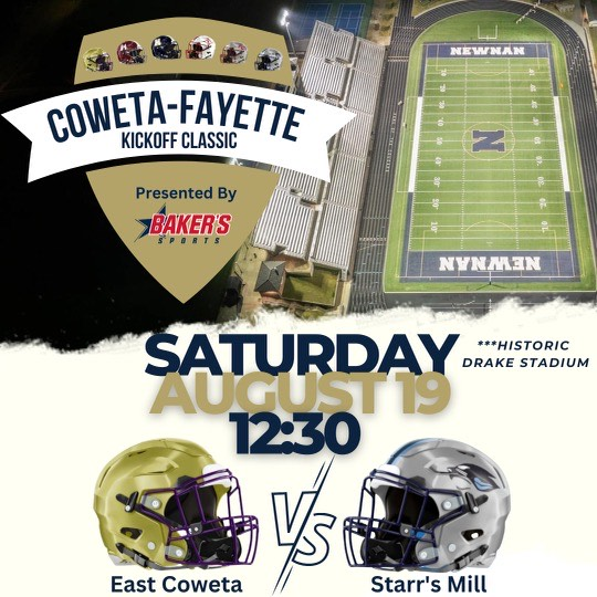 Only two more days to get your $12 ticket for the Coweta-Fayette Classic.  All $12 dollar tickets support <a href="/StarrsMillHS/">Starr's Mill HS</a> and <a href="/SMHSfootball/">Starr’s Mill Football</a>  100%.  Head to  gofan.co/event/1034570?… to purchase.  #SMentality