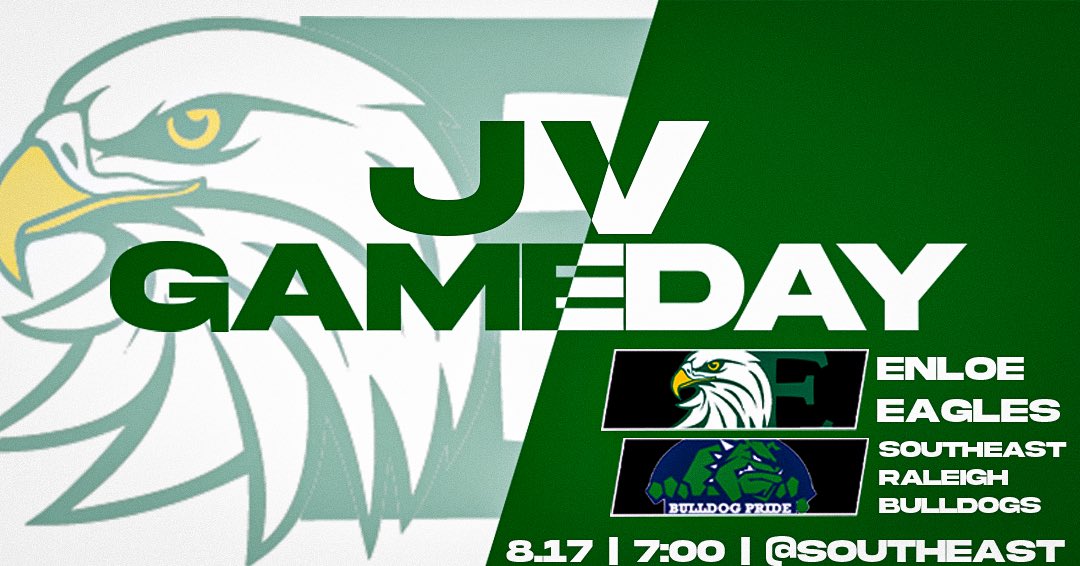 It’s A Great Day To Be An Eagle! JV Game Day!

#EaglePride #ThisTheLoe #BeatSoutheast 🦅🏈
