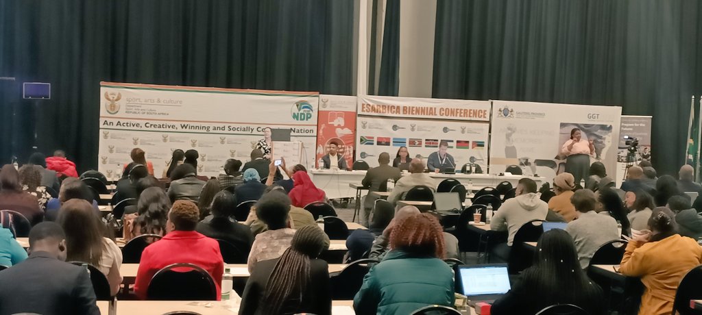 SportArtsCultur's tweet photo. Day 4 of the ESARBICA conference underway at the Birchwood hotel. where we gain knowledge on the importance of archiving and developing our archives digitally.
#ESARBICA https://t.co/3EqY8bXFdH