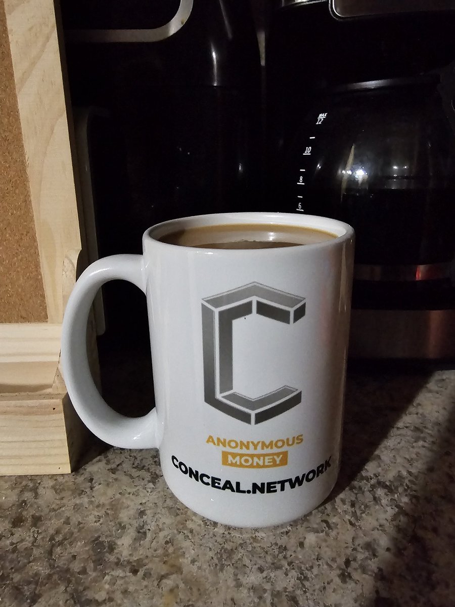Got my $CCX mug and sipping the morning brew before I get my day started and get some miners up and hashing #AnonymousMoney #FA #MiningFam #CoffeeLife

Get yours now, while they are still in stock.
