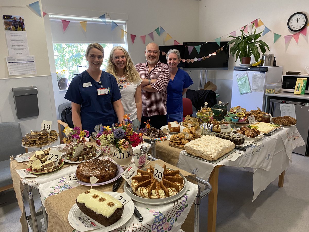 riecriticalcare's tweet image. ⁦@riecriticalcare⁩ have been enjoying its inaugural charity bake off today - so many tasty treats and talented staff 🧁🙌🏻😊 #sugaroverload