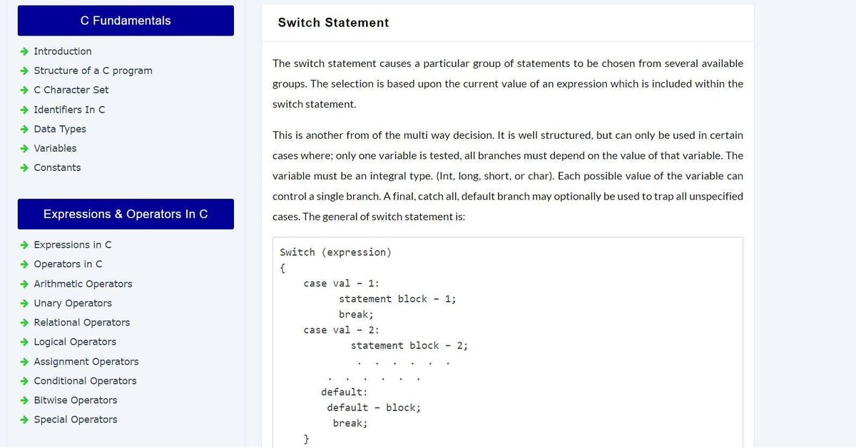 pythontpoint's tweet photo. Learn about Switch Statement in C with https://t.co/aky86yZ7IW
https://t.co/vSDQRzC859
#learn #learning #python #freetutorial #freejava #freetutorialflorpython #pythonfree #c #ctutorial #learnc #tutorial #tutorialpoint #learncprogram https://t.co/skTTOWtLkl