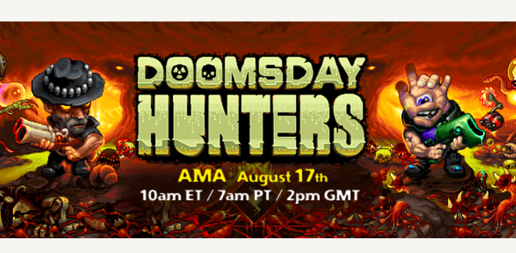 We're doing a Reddit AMA at reddit.com/r/NintendoSwit… (<a href="/rNintendoSwitch/">/r/NintendoSwitch</a>) today at 10 am EST / 7 am PST / 2 pm GMT / 17:00 CET. 
Ask us anything about the #NintendoSwitch version of Doomsday Hunters!