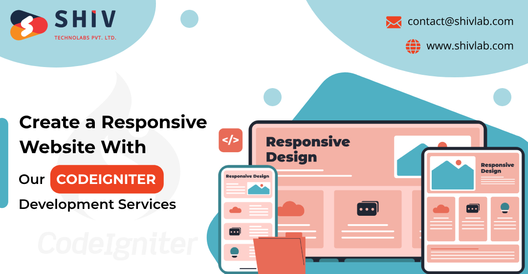 Shiv_Technolabs's tweet image. Discover the art of creating #responsivewebsites through our #codeigniterdevelopmentservices. Upgrade your #onlinepresence with seamless user experiences across all devices.
👉 shivlab.com/php-codeignite…
#shivtechnolabs #webdevelopment #webdevelopers #knightcoders