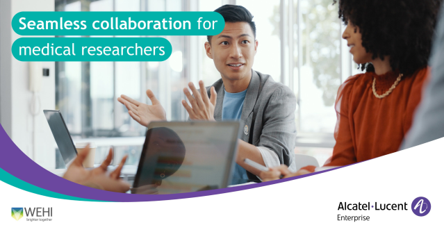 zielec's tweet photo. WEHI is home to some of the world’s brightest medical minds, who require seamless #Collaboration to deliver breakthrough research. Learn how my @ALUEnterprise colleagues upgraded their telephony with #Cloud services. #WhereEverythingConnects https://t.co/vNXp6XoTy7 https://t.co/0qcOL4V4qy