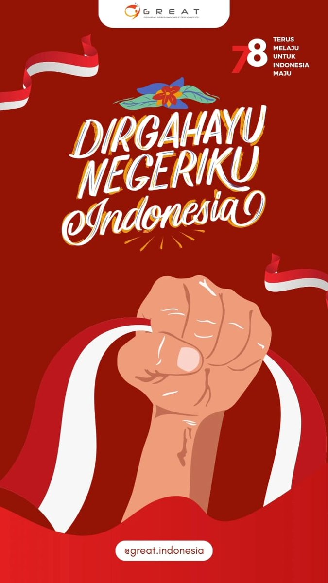 #IndependenceDay2023 #HUT78RI #TujuhBelasan #DirgahayuRepublikIndonesiaKe78 #Dirgahayu78RI #harimerdeka #volunesia #volunteerinIndonesia #GREATIndonesia #GerakanKerelawananInternasional #IndonesiaRaya