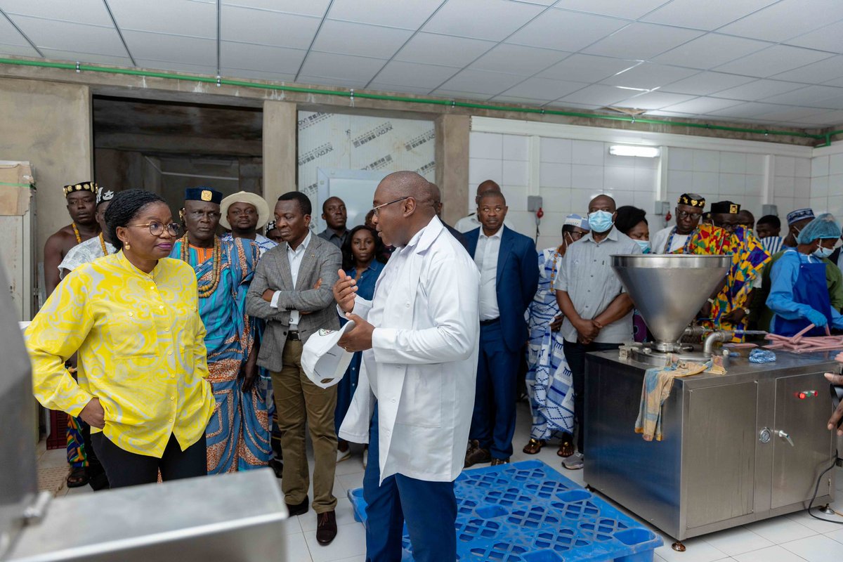 DogbeVictoire's tweet photo. J'ai visité jeudi dernier les installations de la société #Togolaise Dabas, qui intervient sur la chaîne de valeur avicole. 

Une heureuse initiative que nous saluons.

Produire ce que nous consommons, telle est notre ambition conformément à la vision du PR @FEGnassingbe . https://t.co/mK8W109GRt